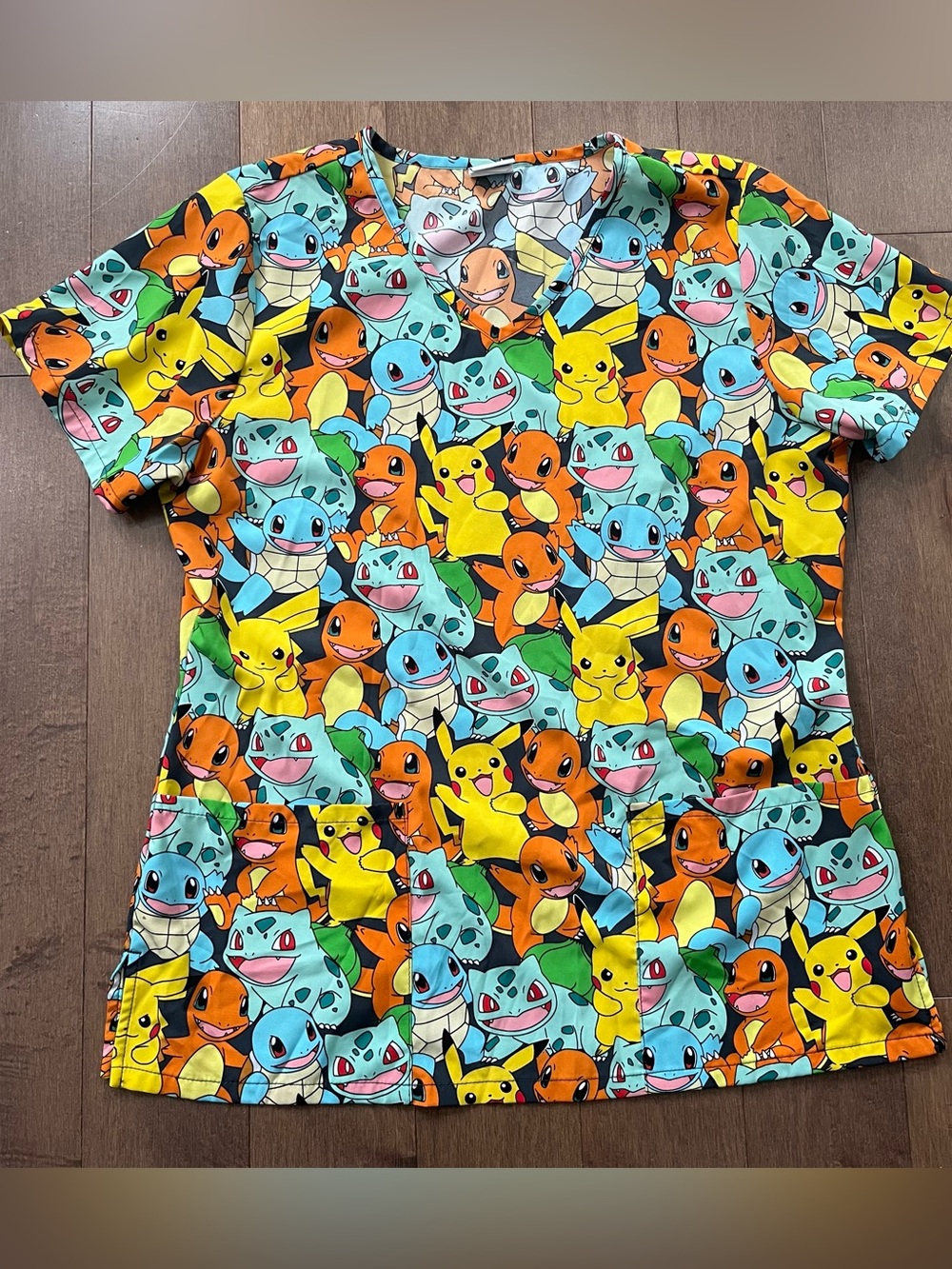 ✨2/$15 3/$20✨ Pokemon Scrub Top